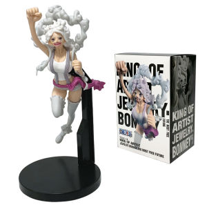 Bandai | Hot One Piece Anime Handmade Sun God Nikaponi Pretty Girl Figure PVC Model Anime Peripheral Toys Desktop Ornament Birthday Gift
