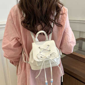 South Korea Young Adult Backpack Bags Womens 2024 New Arrival Tide Fashion College Backpack Satchel Bucket Bag Travel Bag