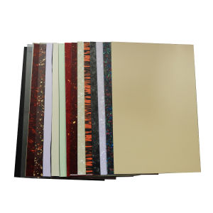 Electric Guitar Bass DIY Blank Material Scraper Backboard 15 Colors for Bass Guard ，11.4x16.9 inch