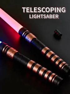 Lightsaber Toy 7 Colors Switchable Retractable Star Wars Laser LED Sword Set Childrens Cool Gift