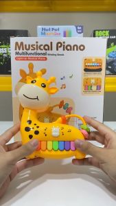 [KST] Jerapah Musical Piano | Mainan Edukasi Piano Anak Bayi Laki Laki Perempuan Hadiah Ulang Tahun