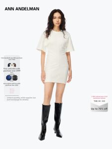 ANN ANDELMAN | Short Sleeve Slim Fit T-Shirt Dress