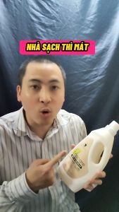 Nước Lau Sàn Bồ Hòn Hữu Cơ Ecocare 4 lít - Diệt khuẩn Đuổi muỗi Chống trơn trượt