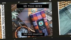 Kain Pelikat Gajah Duduk 7000 Buku (PREMIUM CLASS)