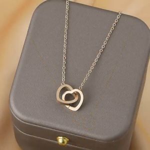 KALUNG TITANIUM LOVE GANDA SUPER ELEGAN ANTI KARAT DAN ANTI LUNTUR