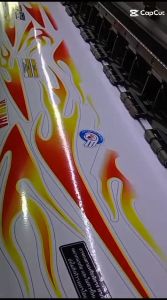Stiker Striping Aerox Conected - New Grafis Variasi 029