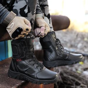 511 Fashion Safety Boots For Men High Top Outdoor Martin Boots For Men Steel Toe Work Duty Boots For Men Size 40-45