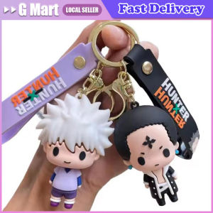 Popular Anime HUNTER × HUNTER Keychain Popular Characters GON FREECSS Killua Zoldyck Doll Pendant Childrens Backpack Pendant