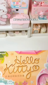 Hello Kitty Go to the Beach Series Watch Blind Box Sanrio Cartoon Wrist Watch Girls Surprise Birthday Gift Mystery Box