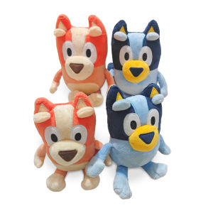 20-30CM Bluey Plush Doll Bingo Stuffed Toy Anime Peripherals Christmas Plushies Ornaments Childrens Toys Birthday Gifts
