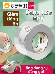 deli | Đai Dán Bọc Trong Suốt Keo Dính Cao Ít Tiếng Ống 4.8cm