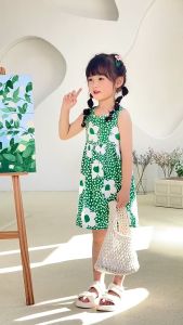 Dress Anak Perempuan Import Katun Bermotif Terbaru Lucu