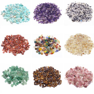 Natural Crystal Gravel Specimen Rose Quartz Amethyst Home Decor Colorful for Aquarium Healing Energy Stone Rock Mineral 50g 100g
