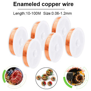 1Roll-3Rolls copper lacquer wire0.06mm -1.2mmCable Copper Wire Magnet Wire Enameled Copper Winding Wire Coil Copper Wire