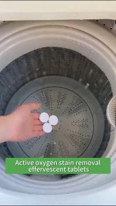 DiyHomeIpoh Ready stock Bubble Active Oxygen Descaling Baking Soda Tea Scale Wash Tea Stains Cleaner Descaling Artifact Tea Cup Effervescent Tablets