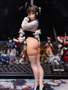 Bandai | White Stockings Bunny Girl Peripheral Figurine Model Table DecorationBirthday Gift Trendy Toy Scene Decoration Car Decoration