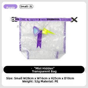 HIKEMAN | Lightweight Hand-carry and Crossbody Waterproof Outdoor See-through Bag