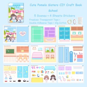EPH Crafty Journey with the Cute Pomelo Sisters Childrens DIY Crafts SZ280