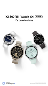 NEW - Xiaomi Watch S4 41mm | 1.32 AMOLED display health monitoring 150+ sports modes bulit-in security