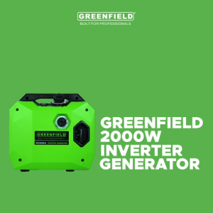 Greenfield Inverter Generator Gasoline 2000W 60Hz SMART RPM