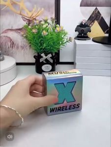 TH ลำโพงมินิ X1 Mini Bluetooth Speaker ลำโพงบลูทูธ คุณภาพเสียงเซอร์ราวด์ 360° เทคโนโลยีบลูทูธ 5.0  พกพาสะดวก รองรับ COD