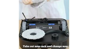 SET for ECOVACS DEEBOT X2 Omni X2 Pro Main Rubber Brush Side Brush Hepa Filters Mop Pads Dust Bags 【TCT EASY SHOP]