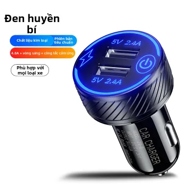 Đầu Sạc Ô Tô USB Nhanh Có Công Tắc