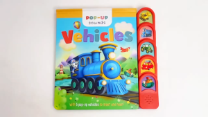 Noisy Vehicles Pop Up Sound Book To Read & Play With 5 Sounds (Hardcover) For Kids