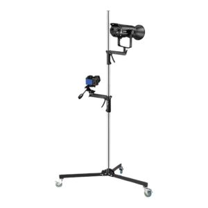 SUBEN | Camera and Light Stand with Moving Wheels