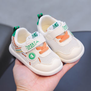 Summer Toddler Shoes Baby Boy Sandals Soft Bottom Mesh Shoes Baby Shoe 1 1 2 Years Old Spring & Fall Functional Girls Shoes Breathable