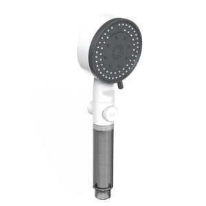 High Pressure Detachable Handheld Shower Head Set 10 Mode Bathroom Sprayer One Button Stop Original