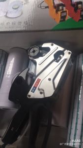 Condor-ป้ายราคาปืนอลูมิเนียมโลหะ 7 หลัก ผลิตภัณฑ์ Foundเครื่องทำเครื่องหมายอลูมิเนียมอัลลอยด์ เครื่องทำเครื่องหมายแถวเดียว เครื่องพิมพ์ราคาซูเปอร์มาร์เก็ต การพิมพ์การป้อนกระดาษที่ชัดเจนและการป้อนหมึก