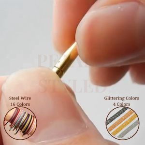 【PETALS_STYLED】 Steel Wire Glittering Stainless Steel Mini Spring Clasp Charm Bracelet 不锈钢钢丝绳网水钻手绳