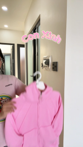 Áo Khoác Hoodie Zip Bé Trai Bé Gái Dây Kéo Form Rộng 2 Viền Nỉ Ngoại 13-50 Kg - Brand CON XINH
