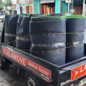 1m x 12m | Rumput Sintetis Swiss 3cm | Hijau Tebal Halus | Premium