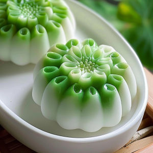 Food Grade Lotus Mooncake Baking Mold Green Bean Cake Shaping Pastry Kitchen Cooking Utensils Chinese Style Baking Tools