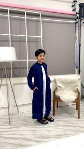 AZKAF jubah anak laki laki usia 5-14 tahun gamis 2 in 1 fashion muslim terbaru