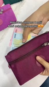 DEOBAGS Dompet Wanita Kipling: Dompet Nyaman untuk HP & Koin