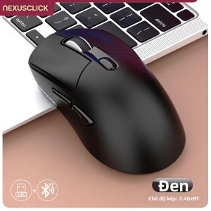 Bàn Phím Không Dây NexusClick 2.4G Thiết Kế Công Thái Học Yên Tĩnh Với Các Phím Đa Phương Tiện Sử Dụng Pin AAA Dành Cho Nhà Và Văn Phòng.