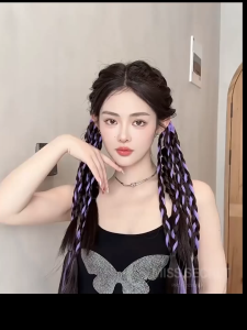 🔥 Tóc Giả Tết Bính Nữ C12 - Đuôi tóc giả tết – 7 Màu Cá Tính – Dễ Dàng Thay Đổi Kiểu Tóc Mỗi Ngày – Tóc Giả Cột Nửa Đầu Cho Nữ Đẹp Tự Nhiên