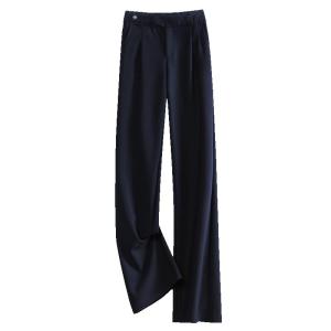 TUOYUN | High Waist Slimming Straight Leg Suit Pants