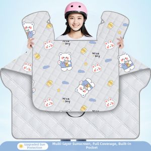 Ventilated Sun Protection Windproof Cover