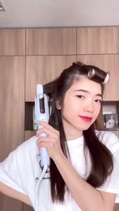 Máy uốn tóc xoăn ion âm đường kính 32mm tạo kiểu tự động giúp chăm sóc và bảo vệ tóc Dioion