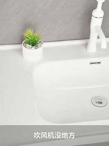 【Local Ready stock】Household hair dryer shelf Bathroom perforation-free hair dryer shelf Bathroom storage shelf Wall-mounted storage shelf