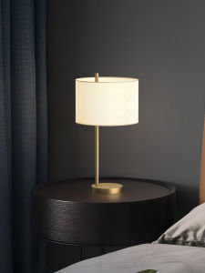 ZHENMEIJU | Luxurious Contemporary Design Copper Bedroom Table Lamp