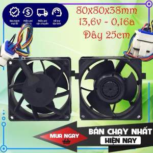 Quạt tản nhiệt phản lực Nidec 136v 016A 8cm (80x80x38mm) hàng chính hãng mới