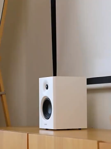 Edifier MR4 ลำโพงมอนิเตอร์สตูดิโอแบบมีไฟเลี้ยง ระบบลำโพงอ้างอิง 2.0 กำลังขับออก 42W RMS พร้อมแอมป์ Class-D โหมดมอนิเตอร์/เพลง รองรับ TRS RCA AUX