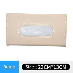 1 Pcs Car Tissue Box Towel Sets Car Sun Visor Tissue Box Holder Auto Interior Storage Decoration