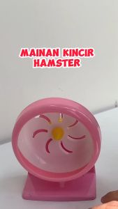 Mainan Hamster - Roda Jogging Olahraga Lari Bola Roda Putar Hamster Sweet - Kincir Roda Hamster Berguling - Mainan Roda Besar - Roda Jogging Hening Impor Tempat Lari Hamster Roda Lari Hamster.