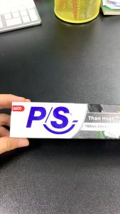 Kem đánh răng P/S trắng răng than hoạt tính và tre 180g
